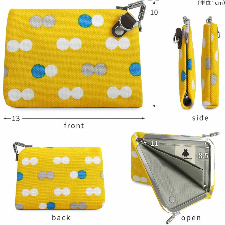 天溝がま口の二つ折り財布　【がま口ウォレット】　chroi’s wallet 天溝がま口の二つ折り財布 【がま口ウォレット】chroi's wallet