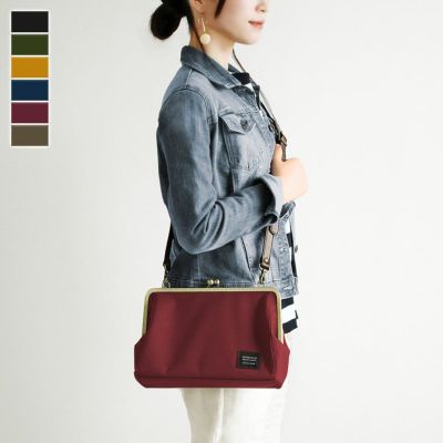 AYANOKOJI 【在庫商品】がま口KAKUポシェット【コーデュラ(R)】