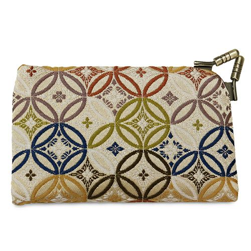 在庫商品】仕切り付きがま口カードケース【金襴】 [M便 1/6