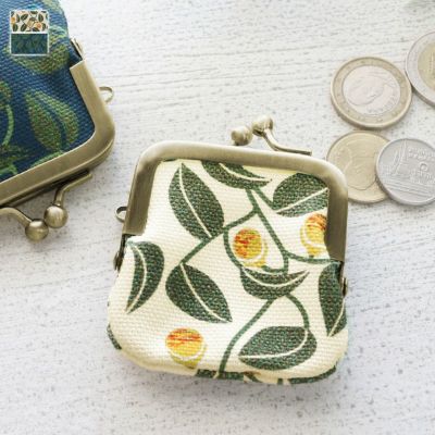AYANOKOJI 【在庫商品】寸ぱちがま口財布【帆布・がまの実】 [M便 1/10]