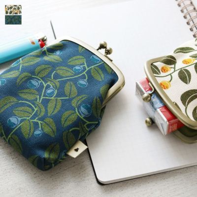 AYANOKOJI 【在庫商品】がま口シガレットケース【帆布・がまの実】 [M便 1/4]