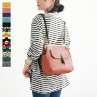 がま口フラップ2WAYリュック【帆布・綿布（アソート）】