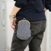がま口チョークポーチ＋(プラス)【帆布・綿布（アソート）】