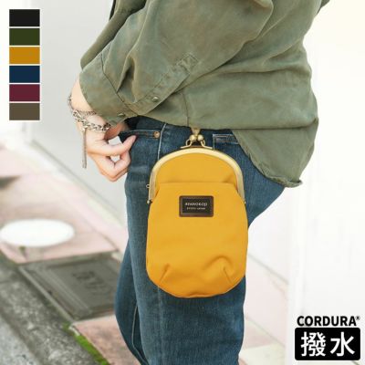 AYANOKOJI 【在庫商品】がま口チョークポーチ＋(プラス)【コーデュラ（R）】[M便 1/2]
