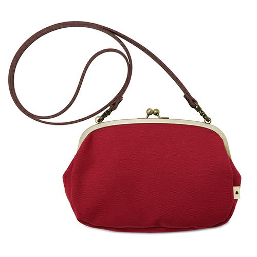 AYANOKOJI 【在庫商品】がま口スマホショルダーバッグ【帆布 AYANOKOJI 【在庫商品】がま口スマホショルダーバッグ【帆布
