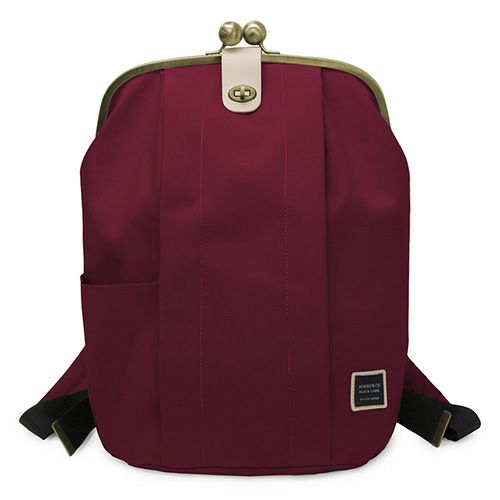 【在庫商品】大玉がま口リュック【コーデュラ（R）】