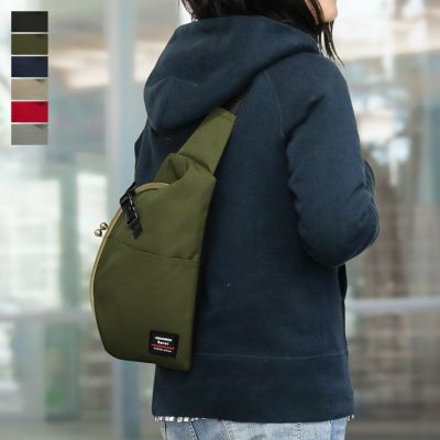 AYANOKOJI Sarei 【在庫商品】ドロップ型がま口ボディバッグ【Sarei コーデュラ（R）re/cor（TM）（コーデュラレコー）】