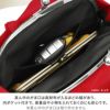 がま口バルーントートバッグ【Sarei MONTANA】真ん中のがま口は長財布が入るほどの幅があり、内ポケット付きで、貴重品や小物を入れておくのにも安心です