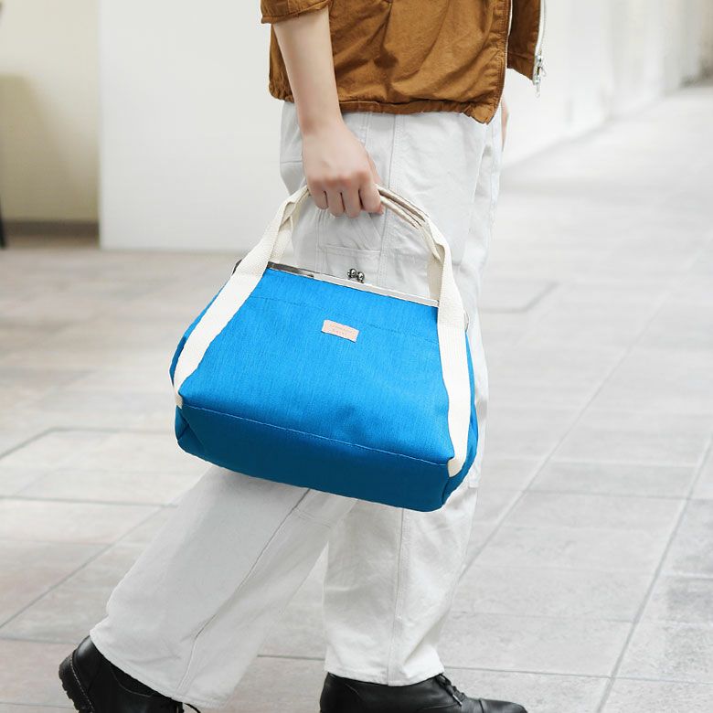 AYANOKOJI Sarei 【在庫商品】がま口手提げボストンバッグ