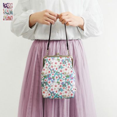 AYANOKOJI 【在庫商品】縦型がま口御朱印帳ケース【彩さくら】 [M便 9/10]