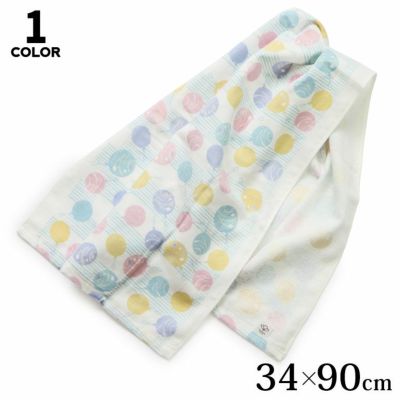 AYANOKOJI 【在庫商品】ガーゼ＆タオルの手ぬぐい【水よーよー】 [M便 1/2]