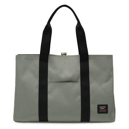 AYANOKOJI Sarei 【在庫商品】がま口スクエアトートバッグ（L