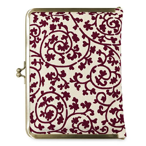 在庫商品】がま口ブックカバー500ページ用 文庫/A6/500P対応【帆布・蛸