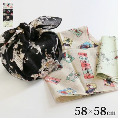 AYANOKOJI 【在庫商品】 ハンカチ 【妖怪づくし】  [M便 1/6]