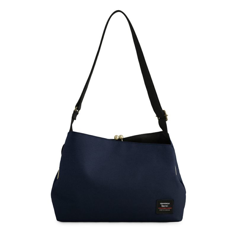 がま口スマートワンショルダーバッグ【Sarei コーデュラ(R) re/cor(TM)（コーデュラレコー）・MONTANA】