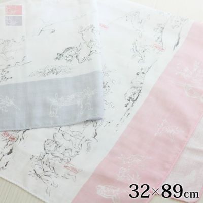 AYANOKOJI 【在庫商品】二重ガーゼ手ぬぐい【鳥獣戯画】[M便 1/3]