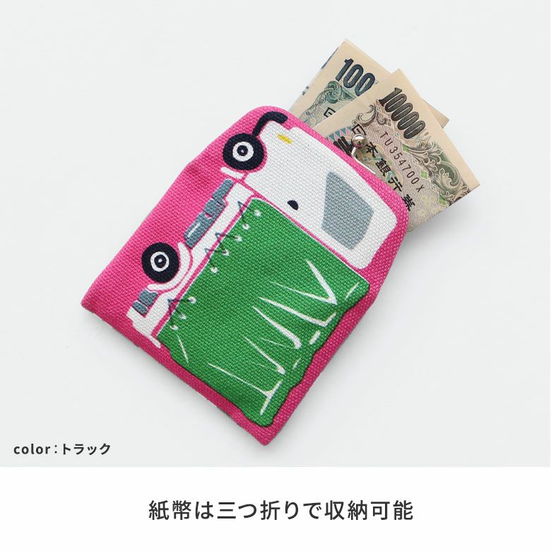 AYANOKOJI　MUGEN　がまポチ袋　紙幣は三つ折りで収納可能