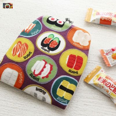 AYANOKOJI 【在庫商品】がまポチ袋　回転すし [M便 1/10]