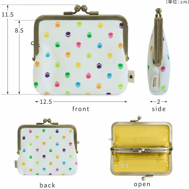 nikeita 親子がま口お財布 長財布 がま口 レディース 猫 日本製 本革 使いやすい 親子