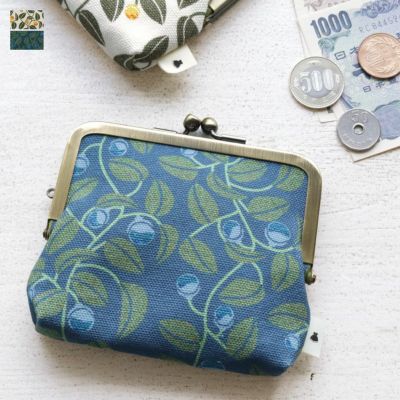 AYANOKOJI 【在庫商品】平親子がま口財布【がまの実】[M便 1/3]