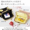 がま口シガレットケース【帆布・HAKUドット】浅めの内ポケット付きで使いやすいシガレットケース。リップなどのコスメ類、お薬やアクセサリーなど、細々したものを入れておくにもマルチに活躍。