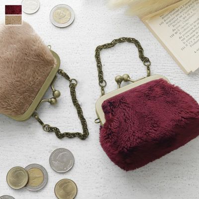 持ち手付き手提げがま口財布（小）｜AYANOKOJI