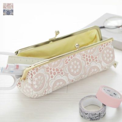 AYANOKOJI 【在庫商品】TAWARA型がま口ペンケース【ポリッシュレース】 [M便 1/2]