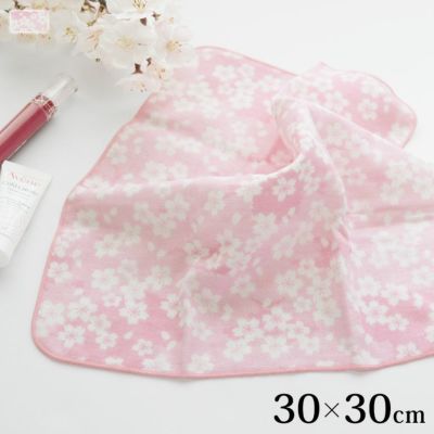 AYANOKOJI 【在庫商品】ガーゼ&タオルのハンカチ - すいざくら [M便 1/4]