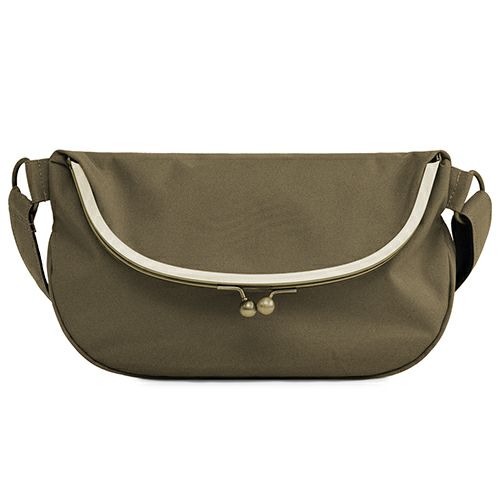 AYANOKOJI 【在庫商品】口折れ型がま口クロスボディバッグ