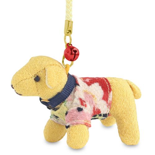 ちりめんプチドッグ・ぽちゃぐま・プチベア　根付け（ストラップ）