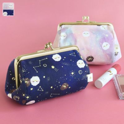 AYANOKOJI 【在庫商品】TAWARA型がま口コスメポーチ（小）【ガマグチヨタカとお星さま】 [M便 1/4]