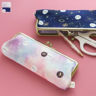 AYANOKOJI 【在庫商品】がま口平ペンケース【ガマグチヨタカとお星さま】 [M便 1/5]