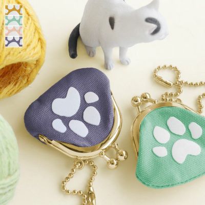 AYANOKOJI 【在庫商品】ミニがま口ストラップ【Colorful CAT(カラフルキャット)】 [M便 1/10]