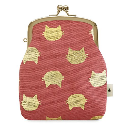在庫商品】がま口シガレットケース【HAKUにゃんこ】 [M便 1/4
