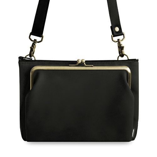がま口ポケット付きミニサコッシュ【Sarei コーデュラ(R) re/cor(TM)（コーデュラレコー）・MONTANA】