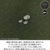 がま口リュック（大）【コーデュラ(R)】軽量で堅牢度に優れ、耐摩擦性が高い素材です。テフロン加工による撥水、防汚機能があり、マットな生地感でユニセックスに活躍します。帆布に比べて、非常に軽量な点もコーデュラ（R）ならでは。