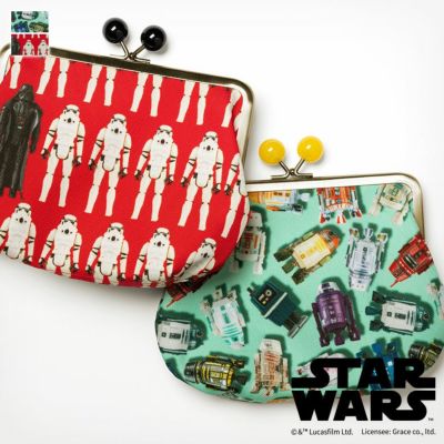 AYANOKOJI 【在庫商品】5寸がま口スッキリポーチ【STAR WARS】[M便 1/2]