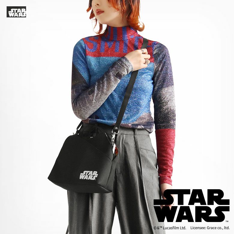 在庫商品】がま口レイヤードショルダーバッグ【STAR WARS(Sarei
