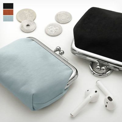 楽天市場】【在庫商品】二つ折り袋がま口財布【X＿LEATHER