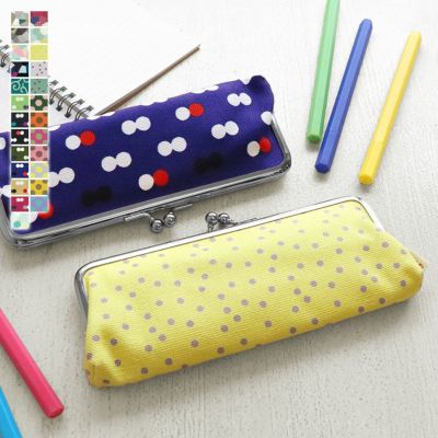 AYANOKOJI 【在庫商品】がま口平ペンケース【アヤノコパッチン】 [M便 1/5]