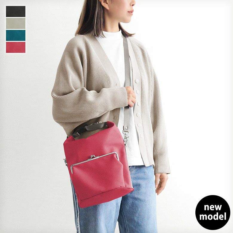 AYANOKOJI 【在庫商品】がま口SHINGENショルダーバッグ【Sarei リンク  