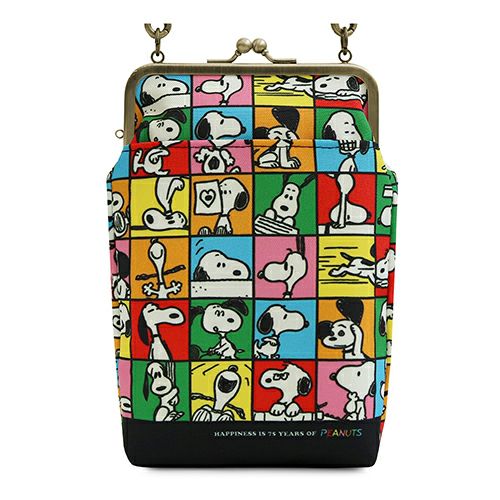 AYANOKOJI 【在庫商品】がま口お散歩ポシェット【PEANUTS_75th AYANOKOJI 【在庫商品】がま口お散歩ポシェット【PEANUTS_75th