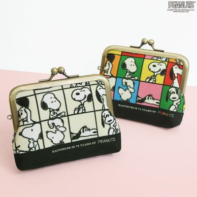 AYANOKOJI 【在庫商品】3.5寸がま口コインケース＋（プラス）【PEANUTS_75th】 [M便 1/2]