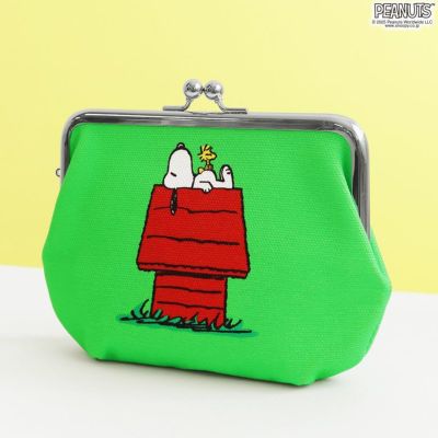 AYANOKOJI 【在庫商品】5寸がま口スッキリポーチ【PEANUTS_(A)24AW】 [M便 1/2] 