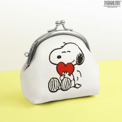 AYANOKOJI 【在庫商品】くし型おすわりポーチ【PEANUTS_(A)24AW】 [M便 1/4]