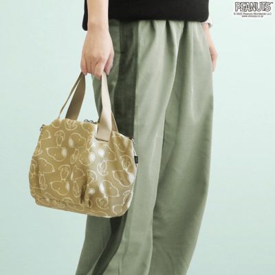 AYANOKOJI Sarei 【在庫商品】がま口バルーントートバッグ【PEANUTS_(S)24AW】
