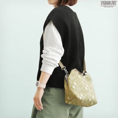 AYANOKOJI Sarei 【在庫商品】がま口レイヤードショルダー【PEANUTS_(S)24AW】