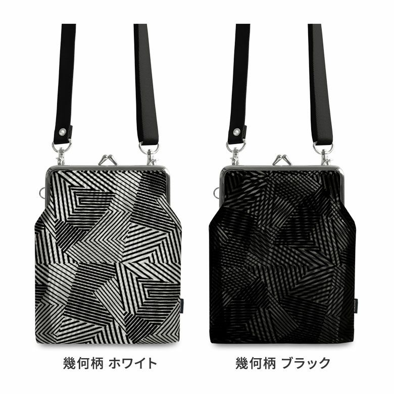 AYANOKOJI 【在庫商品】がま口メッシュショルダー【フロッキー