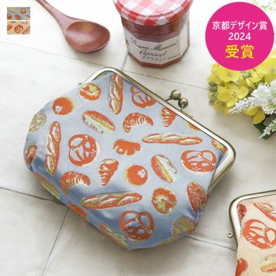AYANOKOJI 【在庫商品】5寸がま口スッキリポーチ【ベーカリー金襴】 [M便 1/2]