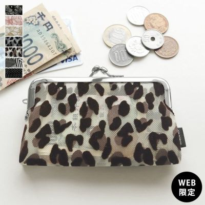 AYANOKOJI 【在庫商品】がま口メッシュパース【フロッキーメッシュ】 [M便 1/4]
